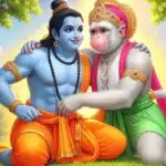 Ram and Hanuman milen